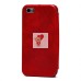 Чехол-книжка для Apple iPhone 5 (красный) открытие вбок - BC002 Чехол-книжка для Apple iPhone 5 (красный) открытие вбок - BC002