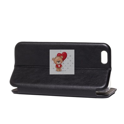 Чехол-книжка для Apple iPhone 6/iPhone 6S (черный) открытие вбок - BC002 Чехол-книжка для Apple iPhone 6/iPhone 6S (черный) открытие вбок - BC002