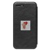 Чехол-книжка для Apple iPhone 7 Plus (черный) открытие вбок - BC002