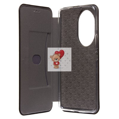 Чехол-книжка для Honor 100 Pro (черный) - BC002