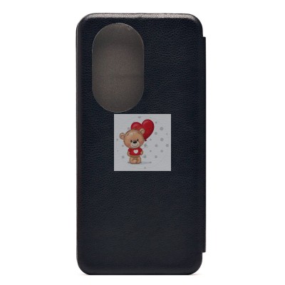 Чехол-книжка для Honor 200 Pro (черный) - BC002