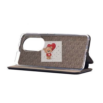 Чехол-книжка для Honor 200 Pro (черный) - BC002