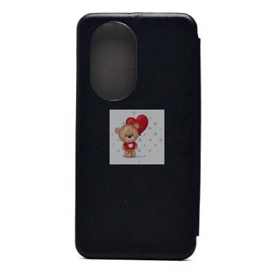 Чехол-книжка для Honor 200 (черный) - BC002