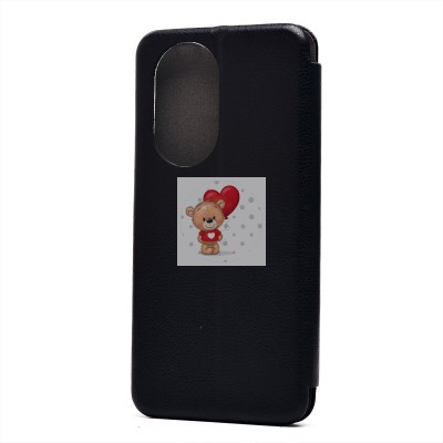 Чехол-книжка для Honor 200 (черный) - BC002