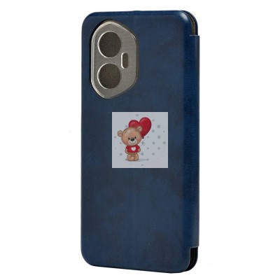 Чехол-книжка для Honor 300 (синий) - BC002