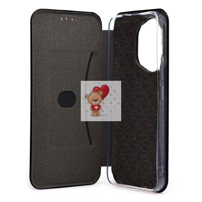 Чехол-книжка для Honor 400 Global (черный) - BC002