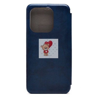 Чехол-книжка для Honor 400 Lite (синий) - BC002