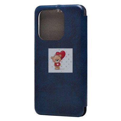 Чехол-книжка для Honor 400 Lite (синий) - BC002