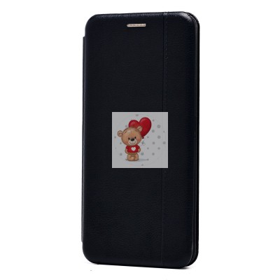 Чехол-книжка для Honor X5 Plus (черный) - BC002