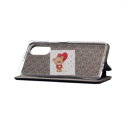 Чехол-книжка для Honor X5 Plus (черный) - BC002