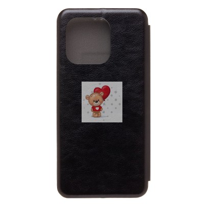 Чехол-книжка для Honor x6a (черный) - BC002 Чехол-книжка для Honor x6a (черный) - BC002