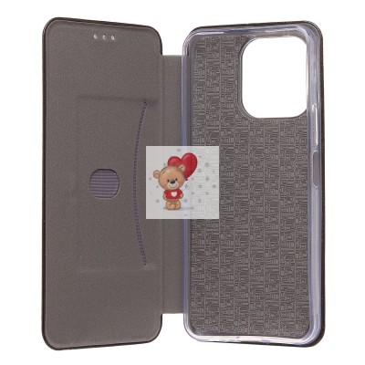 Чехол-книжка для Honor x6a (черный) - BC002 Чехол-книжка для Honor x6a (черный) - BC002