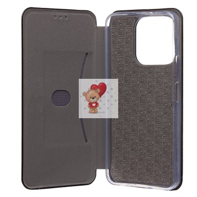 Чехол-книжка для Honor X6b (черный) - BC002 Чехол-книжка для Honor X6b (черный) - BC002