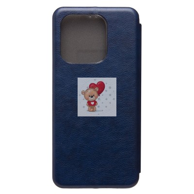 Чехол-книжка для Honor X6b (синий) - BC002 Чехол-книжка для Honor X6b (синий) - BC002