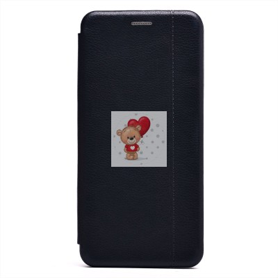 Чехол-книжка для Honor X8a (черный) - BC002