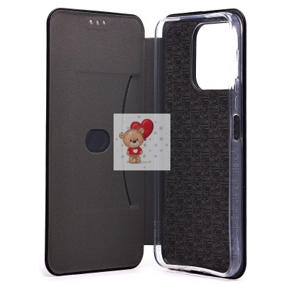 Чехол-книжка для Honor X8a (черный) - BC002 Чехол-книжка для Honor X8a (черный) - BC002