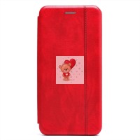 Чехол-книжка для Honor X8a (красный) - BC002 Чехол-книжка для Honor X8a (красный) - BC002