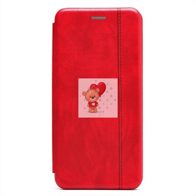 Чехол-книжка для Honor X8a (красный) - BC002