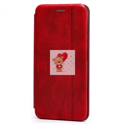 Чехол-книжка для Honor X8a (красный) - BC002 Чехол-книжка для Honor X8a (красный) - BC002