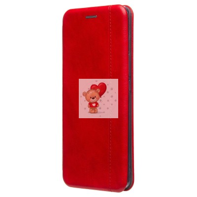 Чехол-книжка для Honor X9b (красный) - BC002 Чехол-книжка для Honor X9b (красный) - BC002