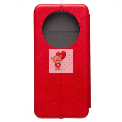 Чехол-книжка для Honor X9b (красный) - BC002 Чехол-книжка для Honor X9b (красный) - BC002