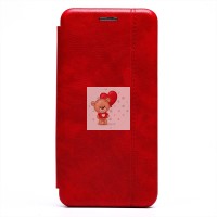 Чехол-книжка для Huawei Honor 10 (красный) открытие вбок - BC002