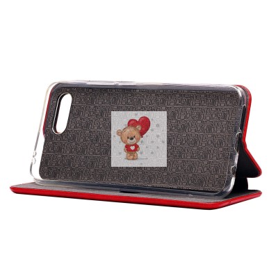 Чехол-книжка для Huawei Honor 10 (красный) открытие вбок - BC002 Чехол-книжка для Huawei Honor 10 (красный) открытие вбок - BC002