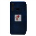 Чехол-книжка для Huawei Honor 20 lite Global (синий) открытие вбок - BC002