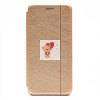 Чехол-книжка для Huawei Honor 20e (золотой) открытие вбок - BC002