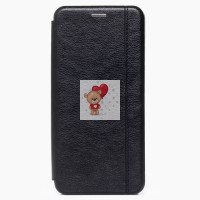 Чехол-книжка для Huawei Honor 10X Lite (черный) открытие вбок - BC002