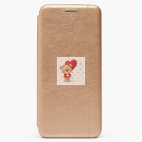 Чехол-книжка для Huawei Honor 10X Lite (золотой) открытие вбок - BC002 Чехол-книжка для Huawei Honor 10X Lite (золотой) открытие вбок - BC002