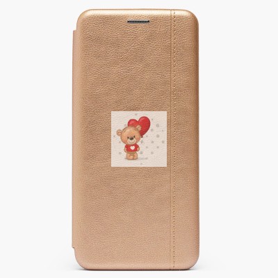 Чехол-книжка для Huawei Honor 10X Lite (золотой) открытие вбок - BC002 Чехол-книжка для Huawei Honor 10X Lite (золотой) открытие вбок - BC002