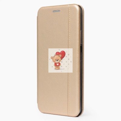 Чехол-книжка для Huawei Honor 10X Lite (золотой) открытие вбок - BC002 Чехол-книжка для Huawei Honor 10X Lite (золотой) открытие вбок - BC002