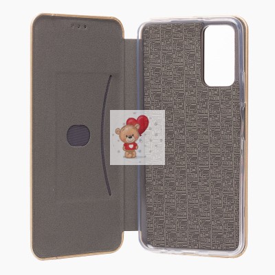 Чехол-книжка для Huawei Honor 10X Lite (золотой) открытие вбок - BC002 Чехол-книжка для Huawei Honor 10X Lite (золотой) открытие вбок - BC002