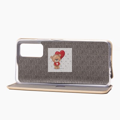 Чехол-книжка для Huawei Honor 10X Lite (золотой) открытие вбок - BC002 Чехол-книжка для Huawei Honor 10X Lite (золотой) открытие вбок - BC002