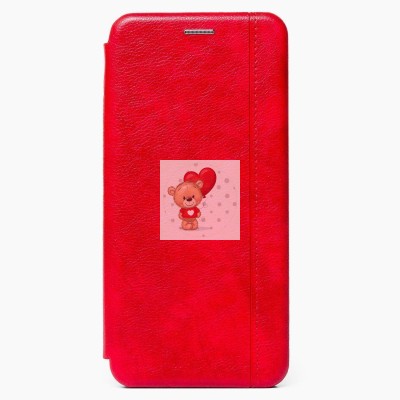 Чехол-книжка для Huawei Honor 10X Lite (красный) открытие вбок - BC002 Чехол-книжка для Huawei Honor 10X Lite (красный) открытие вбок - BC002