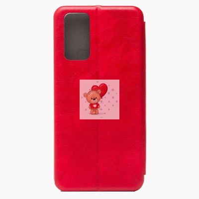 Чехол-книжка для Huawei Honor 10X Lite (красный) открытие вбок - BC002