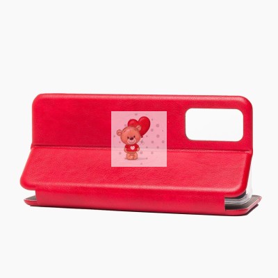 Чехол-книжка для Huawei Honor 10X Lite (красный) открытие вбок - BC002