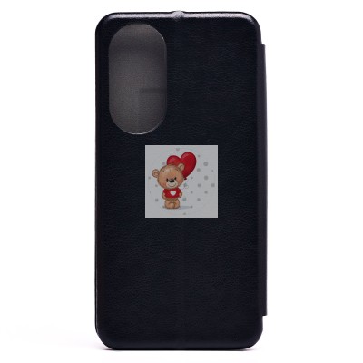 Чехол-книжка для Huawei Honor 70 5G (черный) - BC002 Чехол-книжка для Huawei Honor 70 5G (черный) - BC002