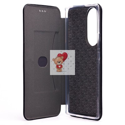 Чехол-книжка для Huawei Honor 70 5G (черный) - BC002 Чехол-книжка для Huawei Honor 70 5G (черный) - BC002