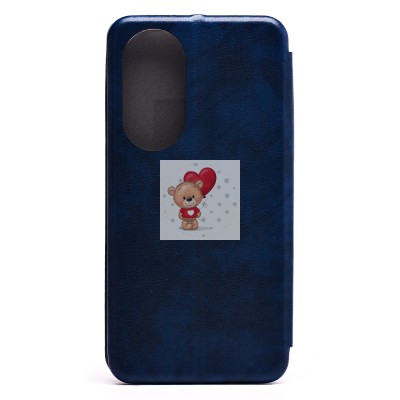 Чехол-книжка для Huawei Honor 70 5G (синий) - BC002 Чехол-книжка для Huawei Honor 70 5G (синий) - BC002