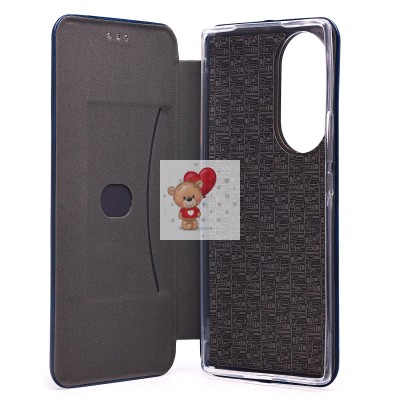 Чехол-книжка для Huawei Honor 70 5G (синий) - BC002 Чехол-книжка для Huawei Honor 70 5G (синий) - BC002