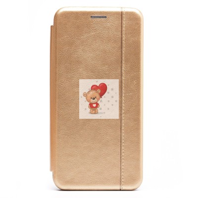 Чехол-книжка для Huawei Honor 70 5G (золотой) - BC002 Чехол-книжка для Huawei Honor 70 5G (золотой) - BC002