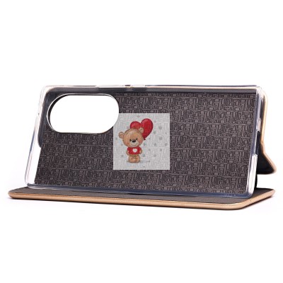 Чехол-книжка для Huawei Honor 70 5G (золотой) - BC002