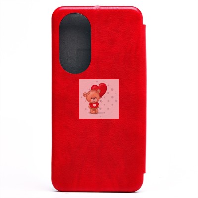 Чехол-книжка для Huawei Honor 70 5G (красный) - BC002 Чехол-книжка для Huawei Honor 70 5G (красный) - BC002