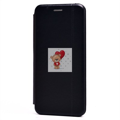 Чехол-книжка для Huawei Honor 70 Pro (черный) - BC002 Чехол-книжка для Huawei Honor 70 Pro (черный) - BC002