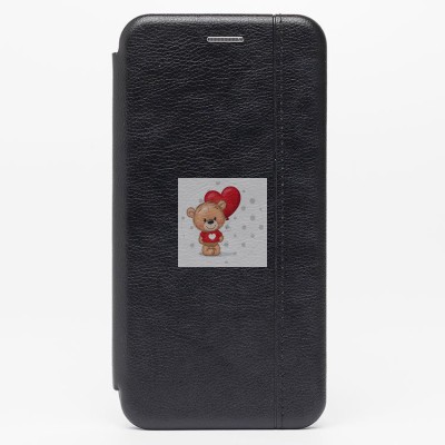 Чехол-книжка для Huawei Y6 2018 (черный) открытие вбок - BC002 Чехол-книжка для Huawei Y6 2018 (черный) открытие вбок - BC002