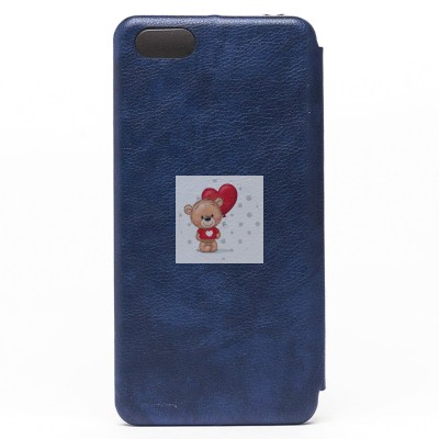 Чехол-книжка для Huawei Honor 7A (синий) открытие вбок - BC002 Чехол-книжка для Huawei Honor 7A (синий) открытие вбок - BC002