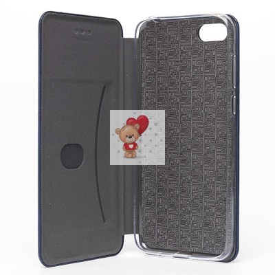 Чехол-книжка для Huawei Honor 7A (синий) открытие вбок - BC002 Чехол-книжка для Huawei Honor 7A (синий) открытие вбок - BC002