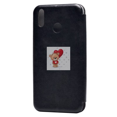 Чехол-книжка для Huawei Honor 8X (черный) открытие вбок - BC002 Чехол-книжка для Huawei Honor 8X (черный) открытие вбок - BC002